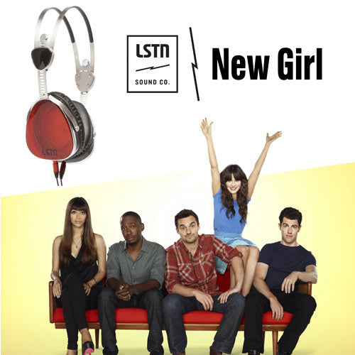 LSTN Headphones on "New Girl"