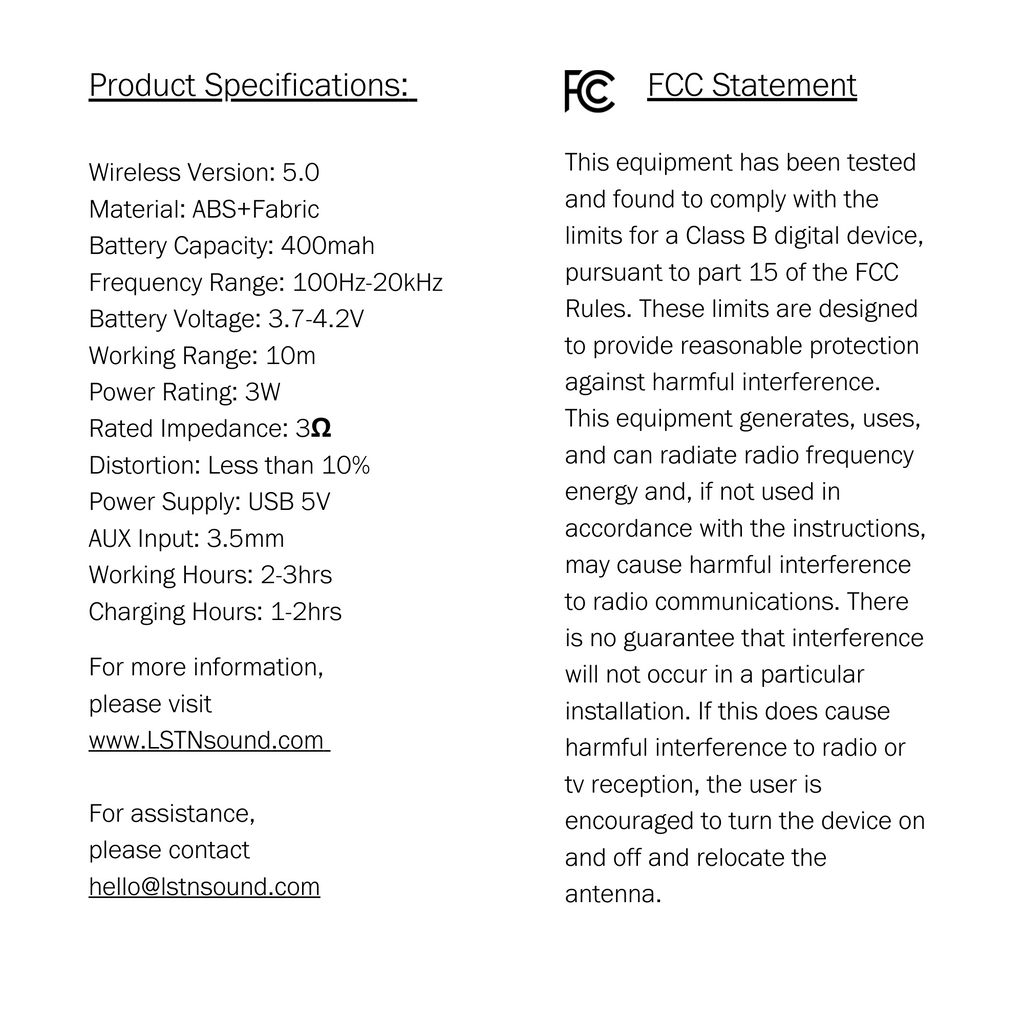 Wanderlust Wireless Speaker