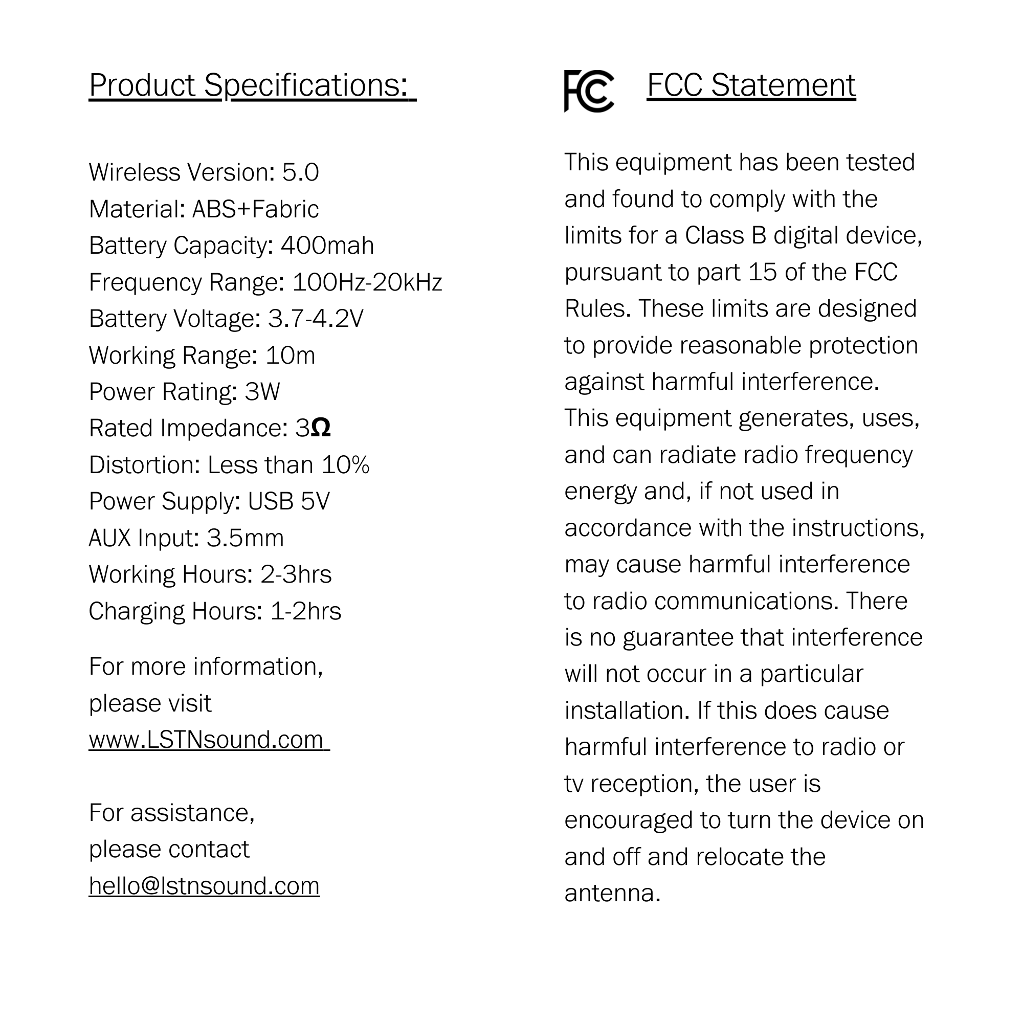 Wanderlust Wireless Speaker